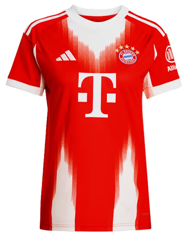Camisa Feminina I Bayern de Munique 2025 2026 Adidas oficial 